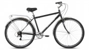 Велосипед 28' дорожный FORWARD DORTMUND 28 2.0 черный/серебро, 7 ск., 19' RBKW0RN87002